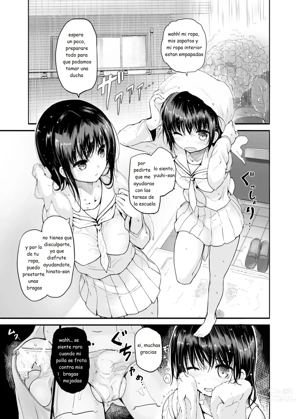 Page 3 of doujinshi Futanari Rainy Day