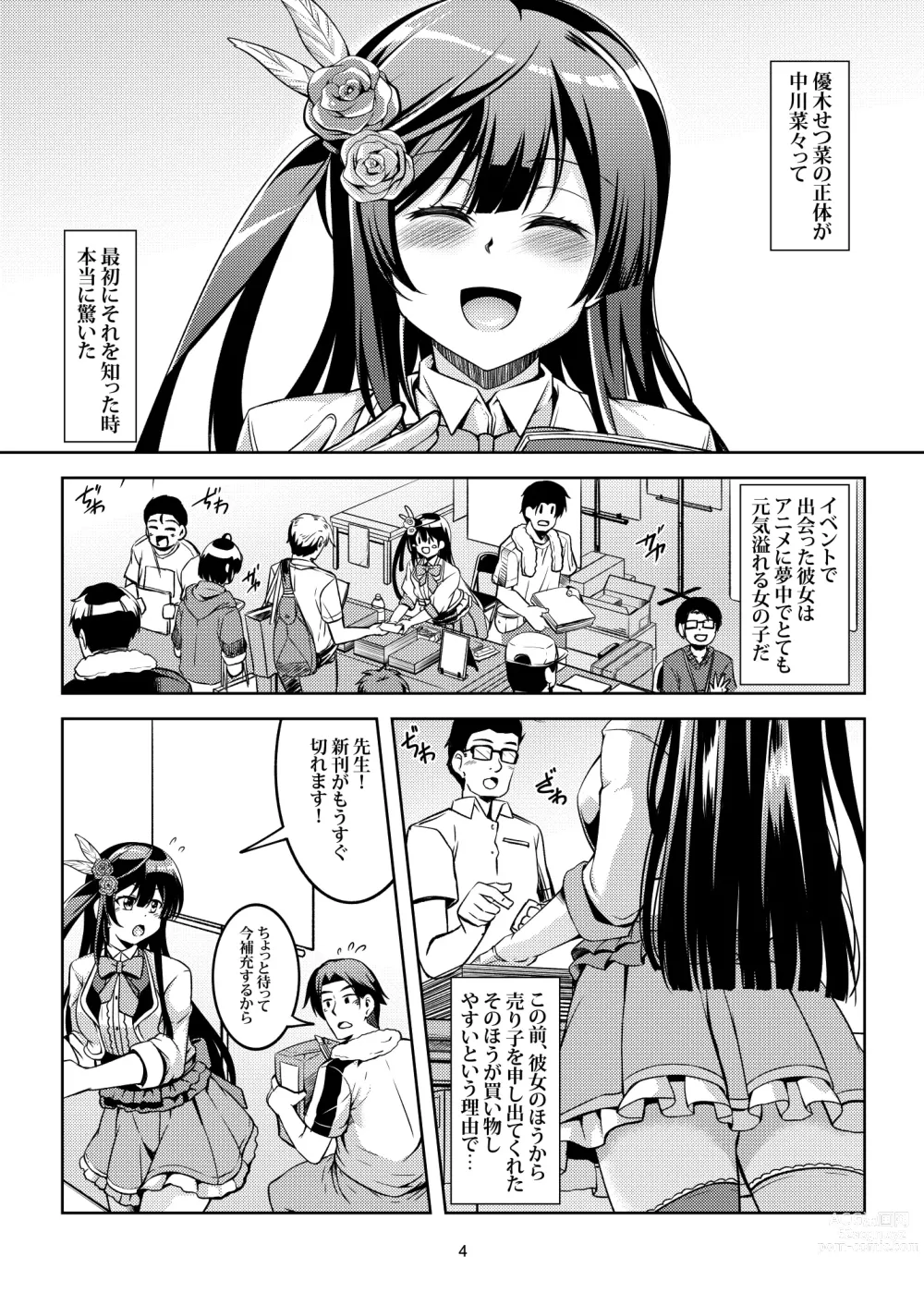 Page 8 of doujinshi Setsuna ni Uriko o Onegai shitara, Soshite...