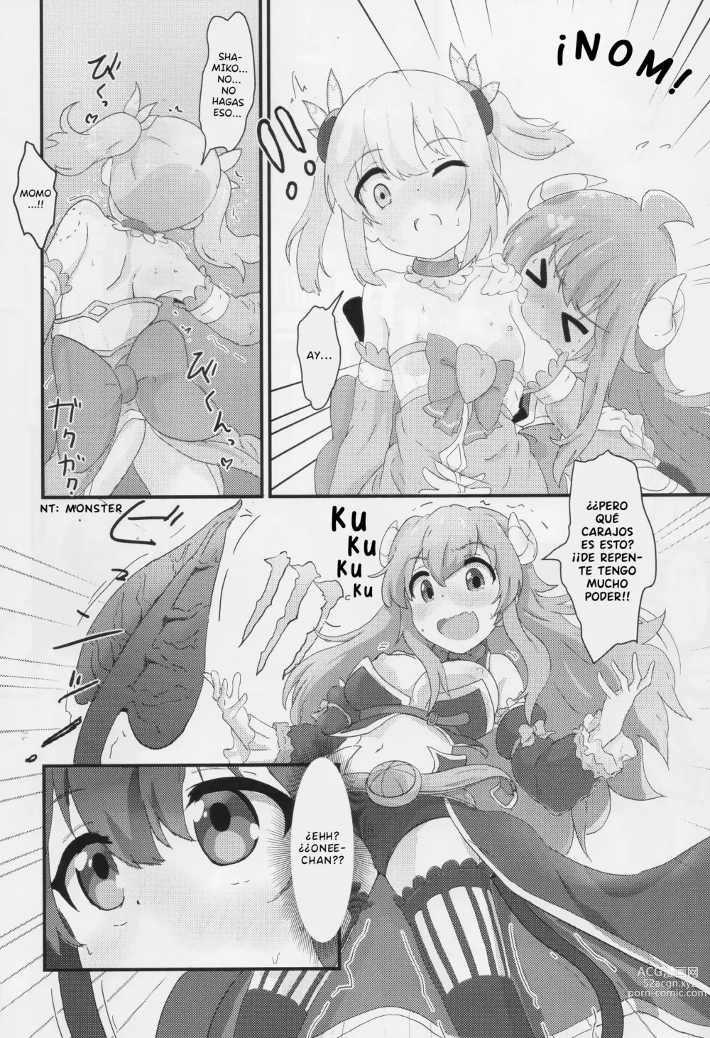 Page 5 of doujinshi Momo y Ryo se volvieron más pequeñas