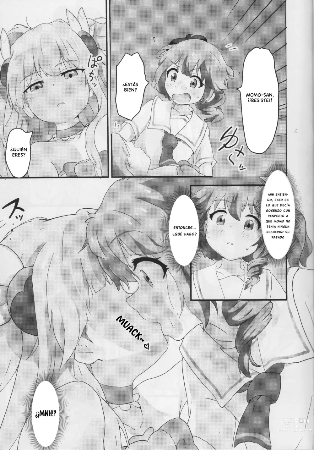 Page 10 of doujinshi Momo y Ryo se volvieron más pequeñas