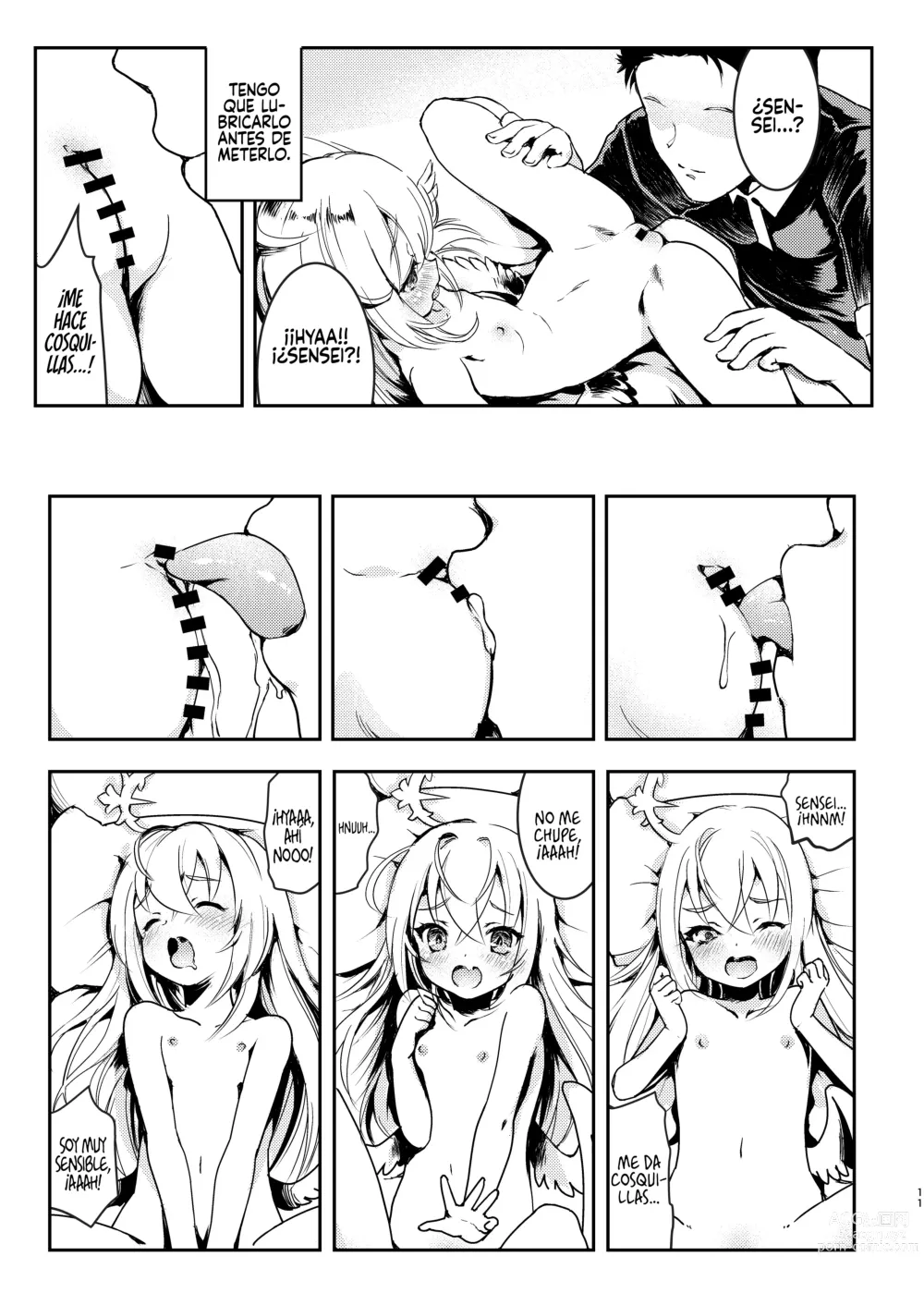 Page 12 of doujinshi Sensei, Oshiete Hoshii. - Teacher, I would like you to tell me.