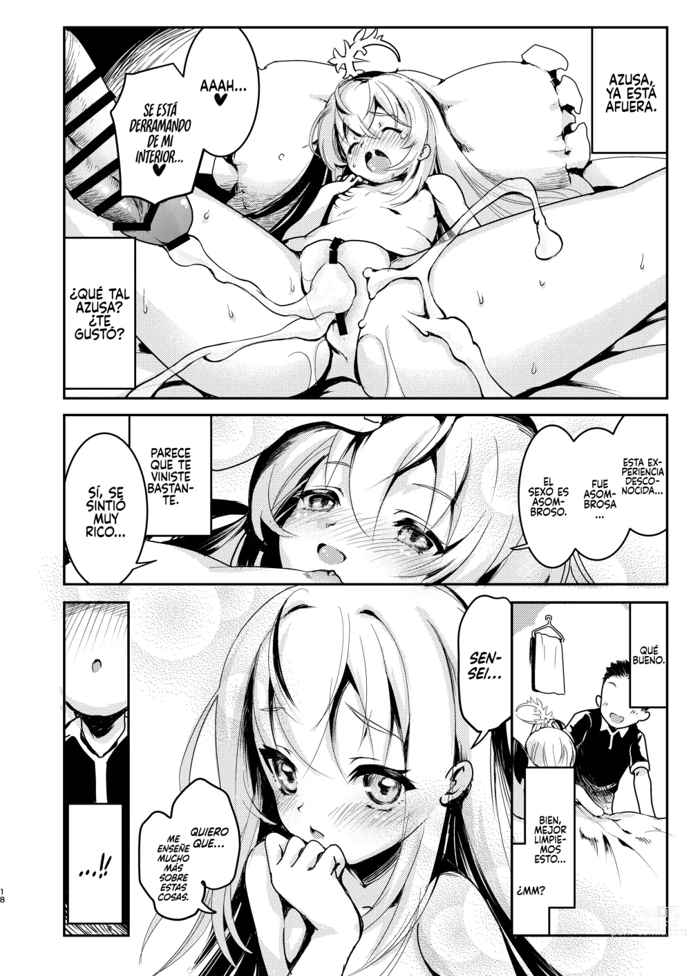 Page 19 of doujinshi Sensei, Oshiete Hoshii. - Teacher, I would like you to tell me.