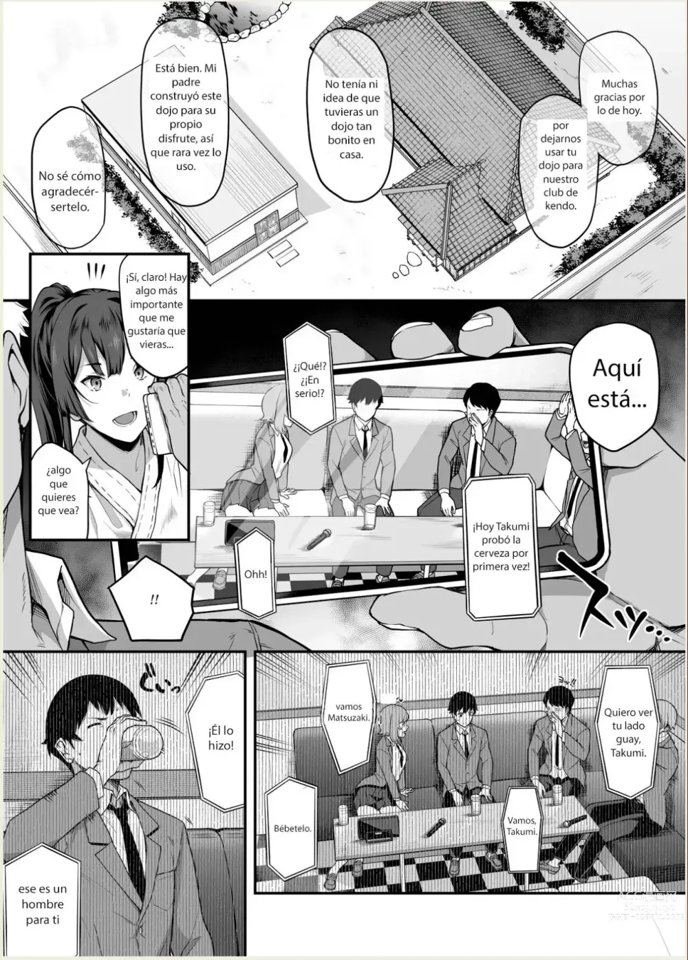 Page 15 of doujinshi Kendoubu Shushou de Osananajimi no Bijin de Tsuyoi Boku no Kanojo ga, Charao ni Assari Otosareru Wake ga Nai