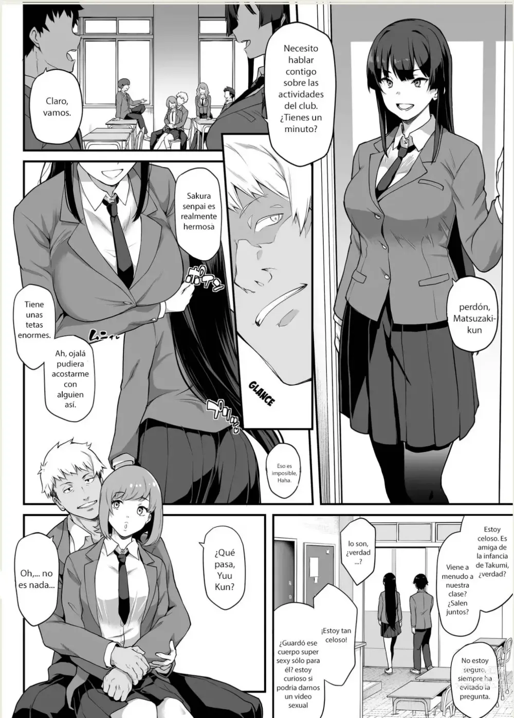 Page 4 of doujinshi Kendoubu Shushou de Osananajimi no Bijin de Tsuyoi Boku no Kanojo ga, Charao ni Assari Otosareru Wake ga Nai