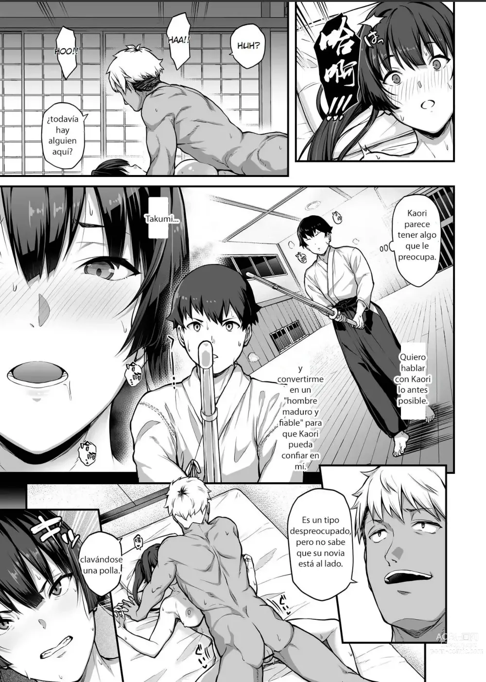 Page 39 of doujinshi Kendoubu Shushou de Osananajimi no Bijin de Tsuyoi Boku no Kanojo ga, Charao ni Assari Otosareru Wake ga Nai