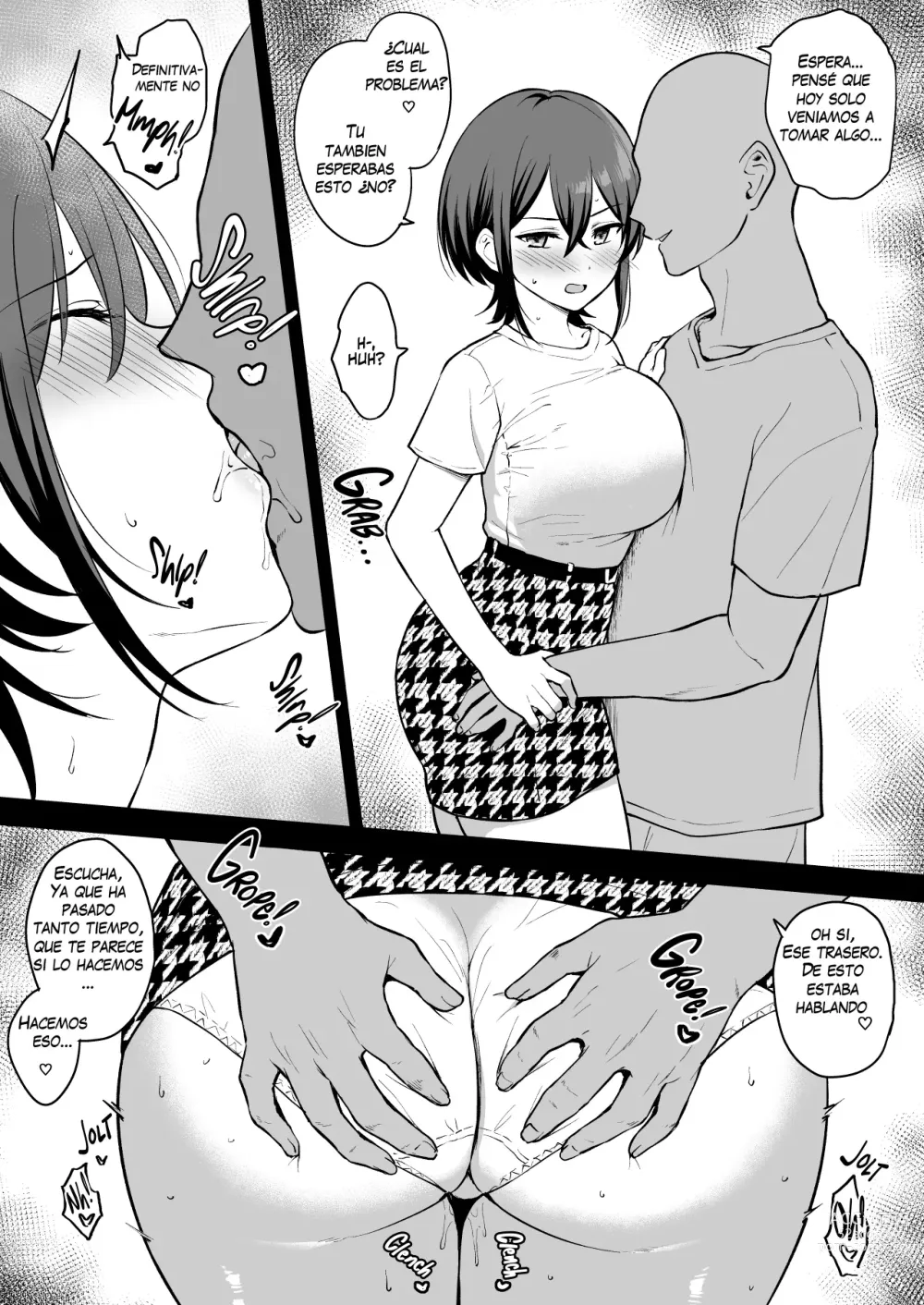 Page 3 of doujinshi Jibun no Karada o Shiri Tsukushiteru Motokare ni Yobidasarete Nagasare Ecchi Shichau Ko