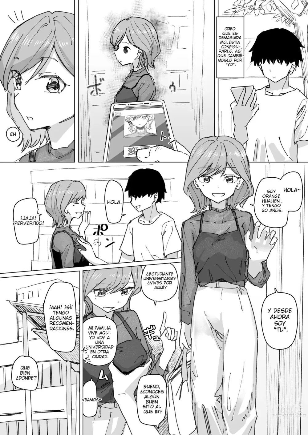 Page 8 of doujinshi Aplicación Para Cambiar La Configuración Parte 2