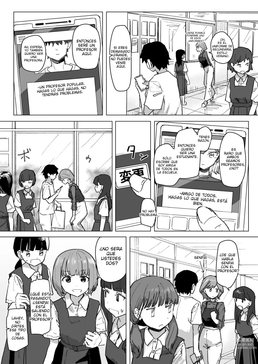 Page 10 of doujinshi Aplicación Para Cambiar La Configuración Parte 2