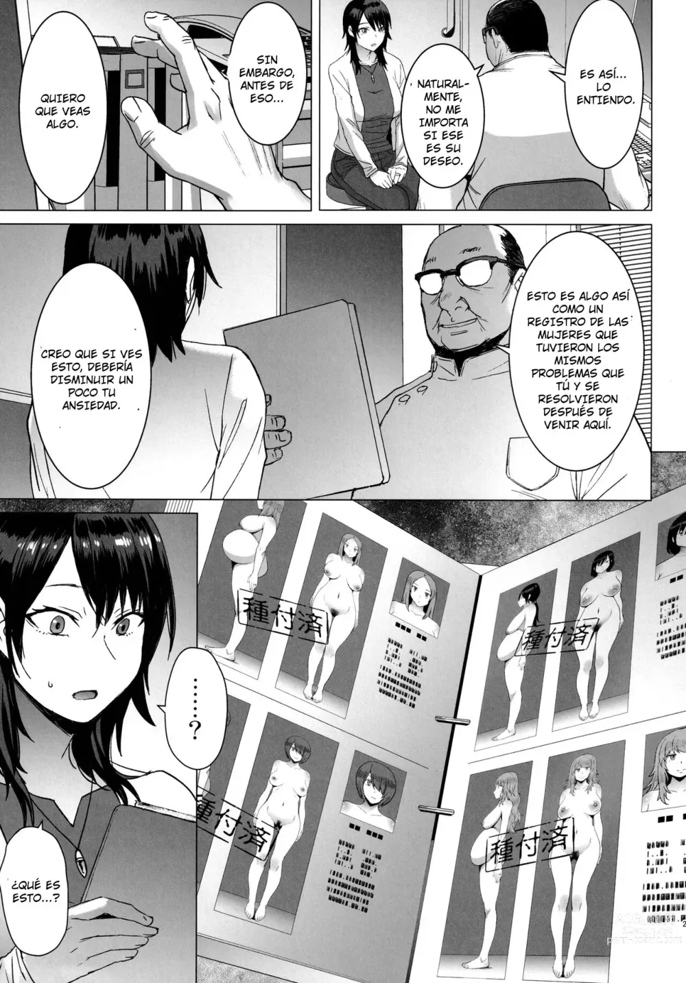 Page 22 of doujinshi Ninkatsu Hitozuma Collection - the collection of married women undergoing infertility treatment.