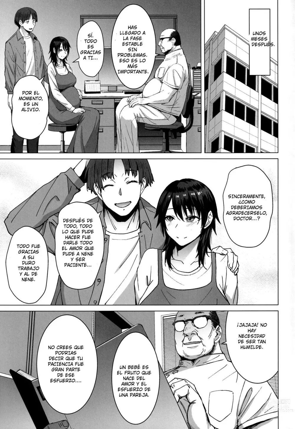 Page 36 of doujinshi Ninkatsu Hitozuma Collection - the collection of married women undergoing infertility treatment.