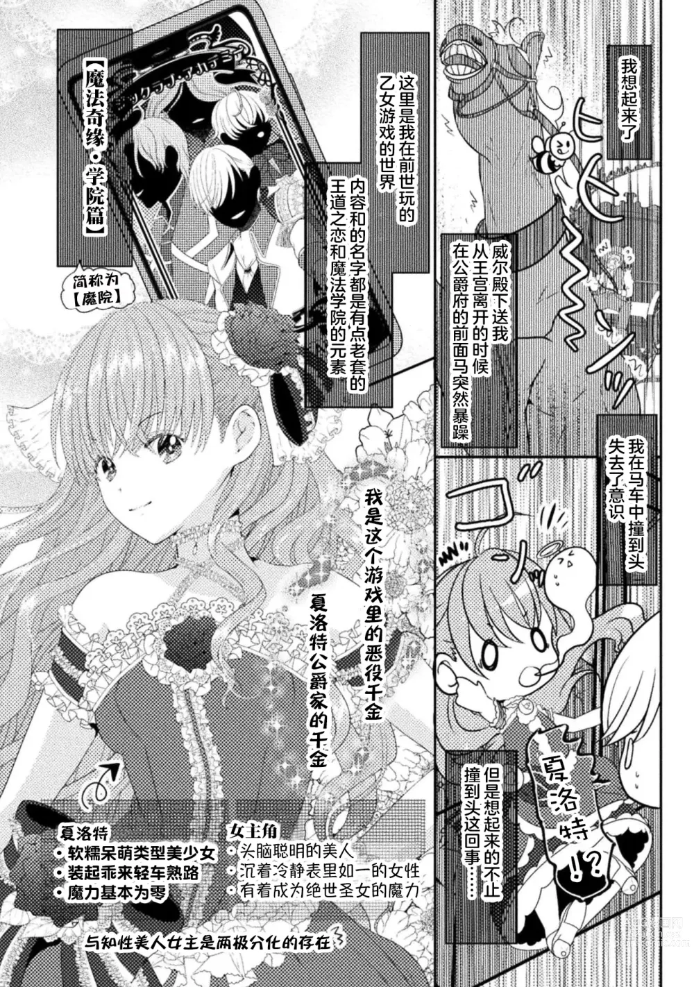 Page 5 of manga 恶役千金被腹黑王子执着爱、淫乱惩罚逃不掉 1-2