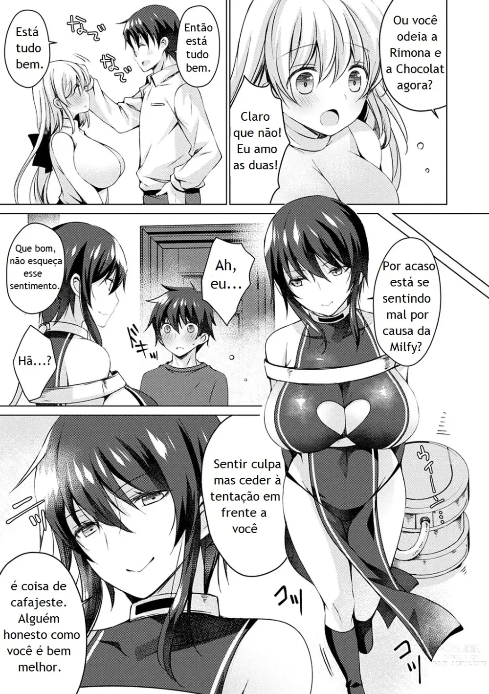 Page 104 of manga Android no Watashi ni Nenryou Hokyuu shite Kudasai