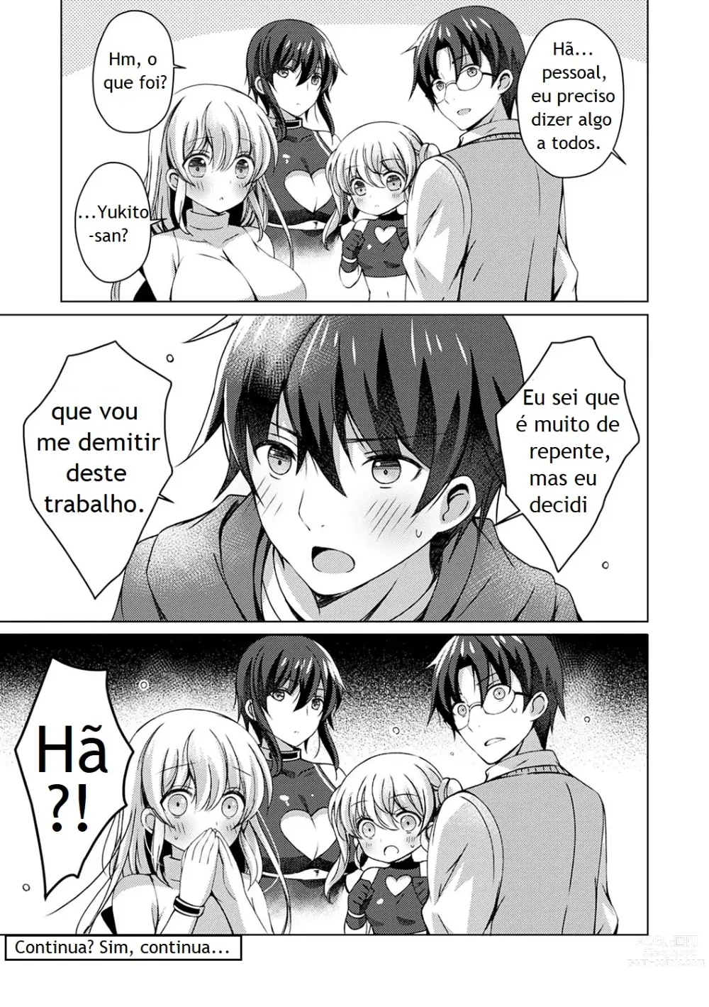 Page 176 of manga Android no Watashi ni Nenryou Hokyuu shite Kudasai