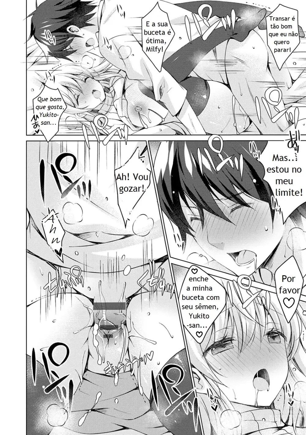 Page 35 of manga Android no Watashi ni Nenryou Hokyuu shite Kudasai