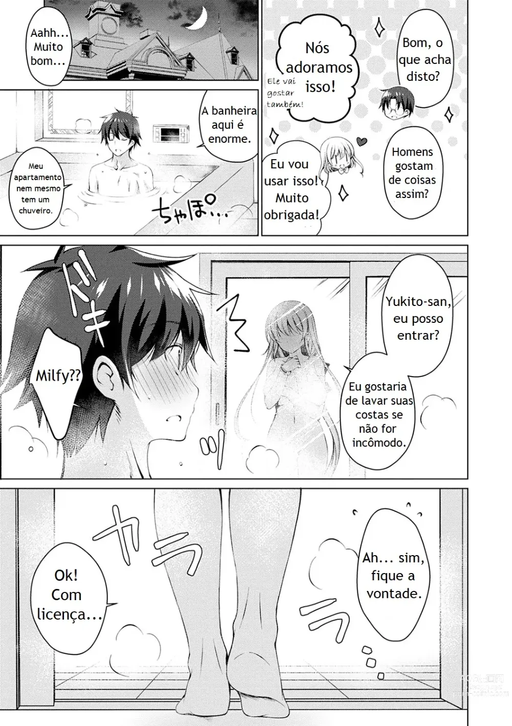 Page 68 of manga Android no Watashi ni Nenryou Hokyuu shite Kudasai