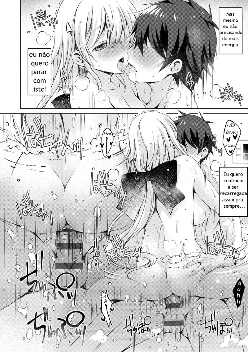 Page 85 of manga Android no Watashi ni Nenryou Hokyuu shite Kudasai