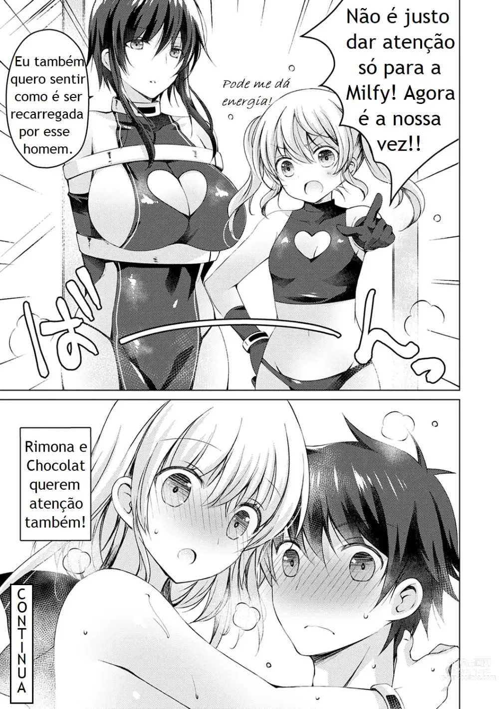 Page 88 of manga Android no Watashi ni Nenryou Hokyuu shite Kudasai