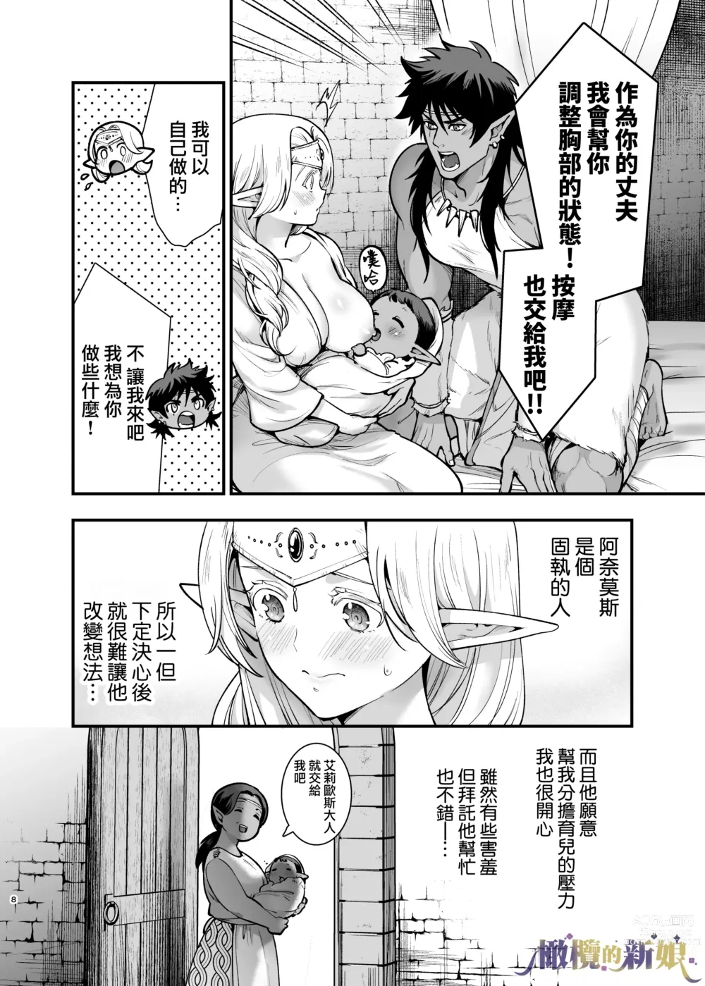 Page 8 of doujinshi 奧克的新娘 After