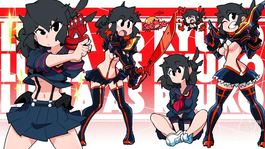 Page 1306 of imageset Kill La Kill Collection