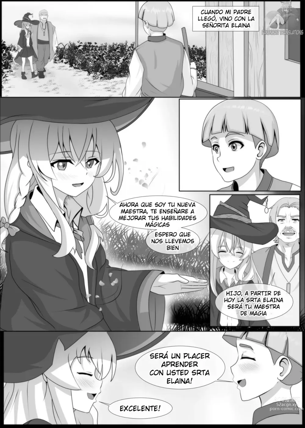 Page 3 of doujinshi Elainas Sex Ed Experience