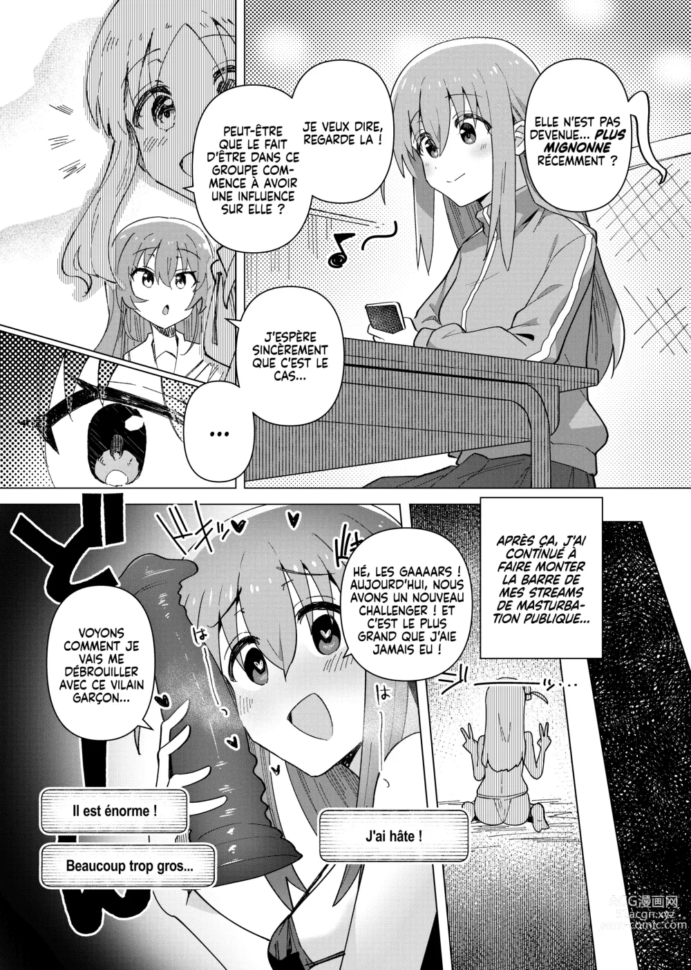 Page 16 of doujinshi Pute À Clics (decensored)