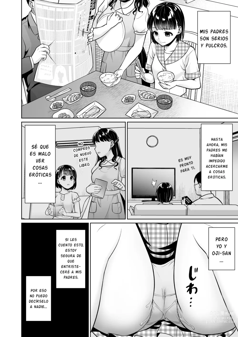 Page 37 of doujinshi Iya da to Ienai Jimikei Shoujo to Inaka no Oji-san