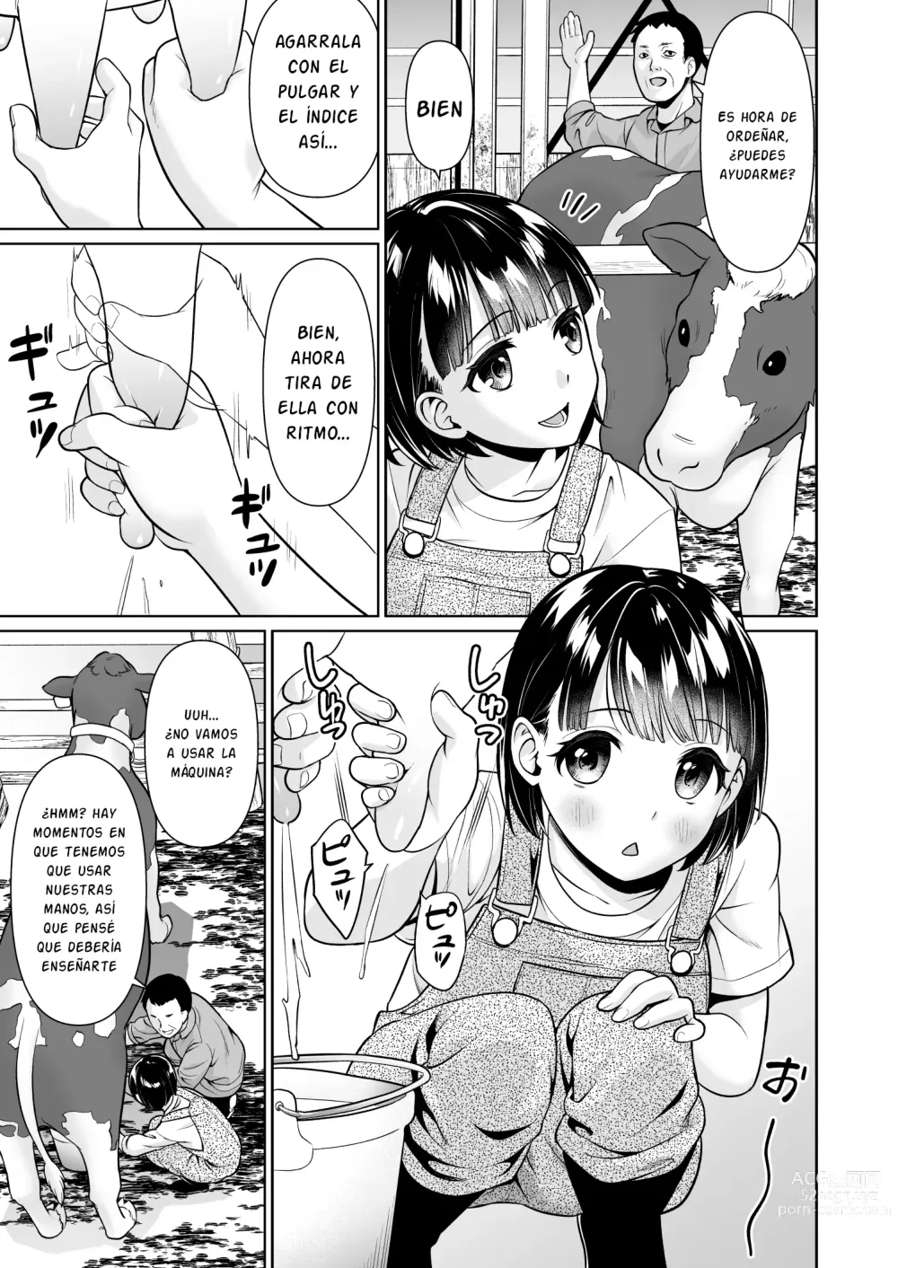 Page 6 of doujinshi Iya da to Ienai Jimikei Shoujo to Inaka no Oji-san