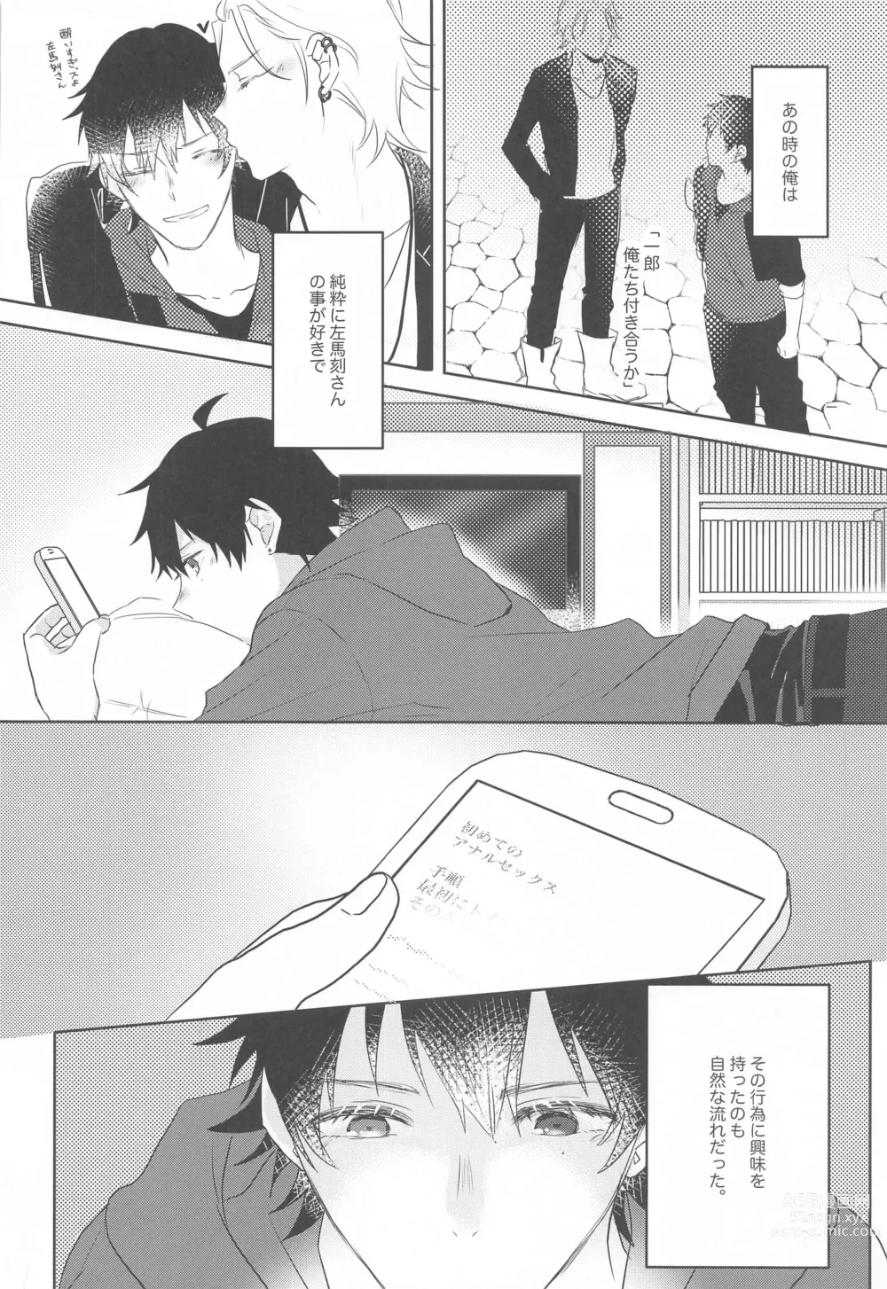 Page 2 of doujinshi Ai o Sasayaite