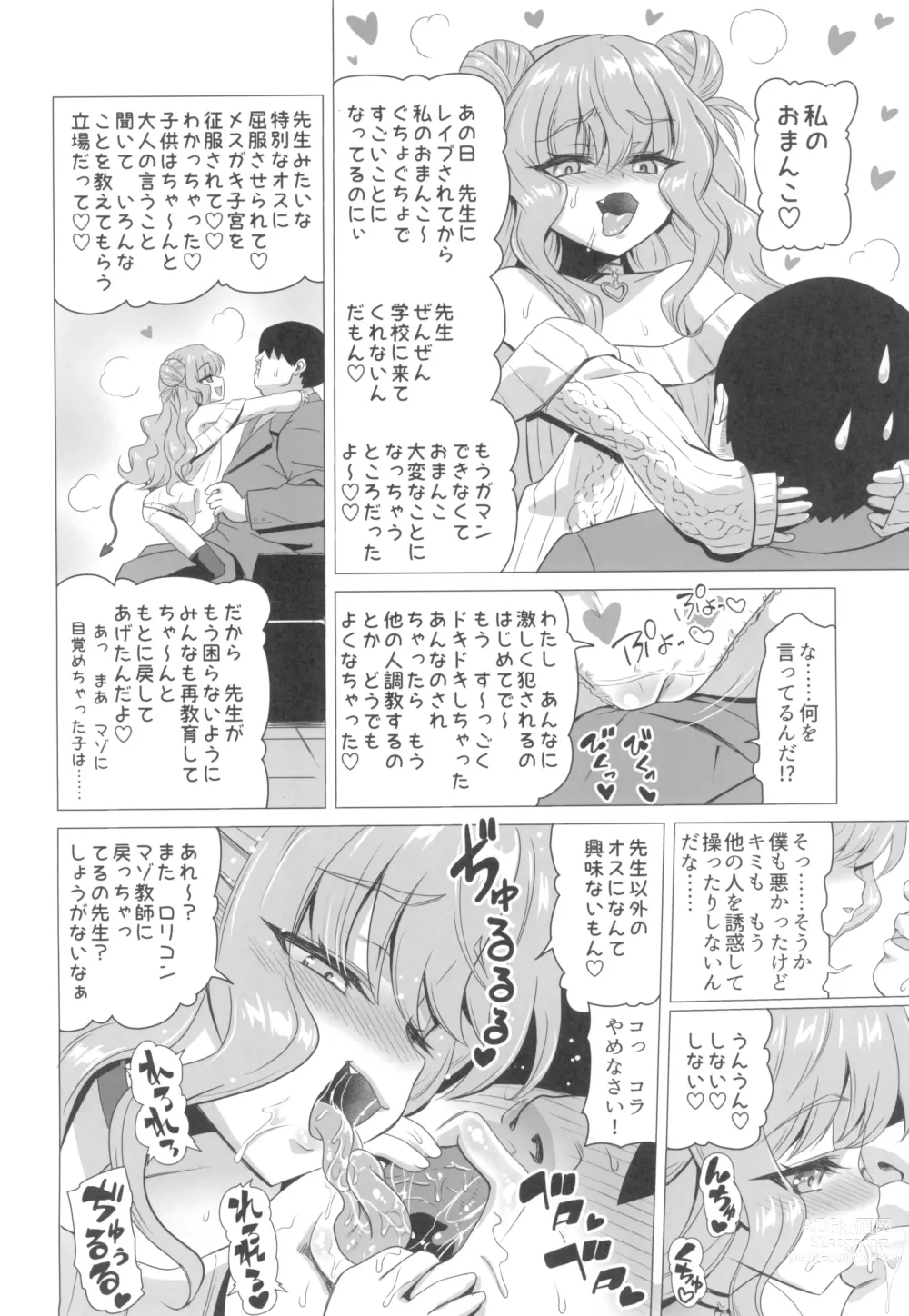 Page 20 of doujinshi Kisuki Lilith o Wakarase Choukyou