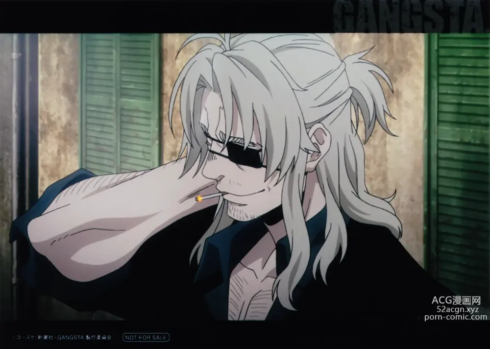 Page 25 of imageset Gangsta. BluRay Content