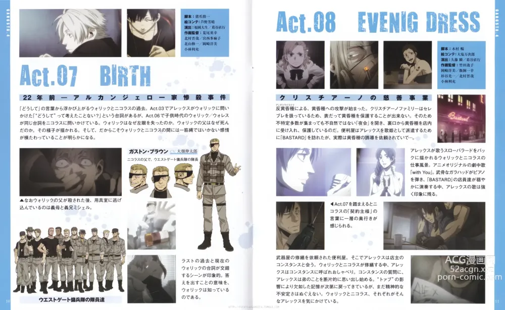 Page 85 of imageset Gangsta. BluRay Content