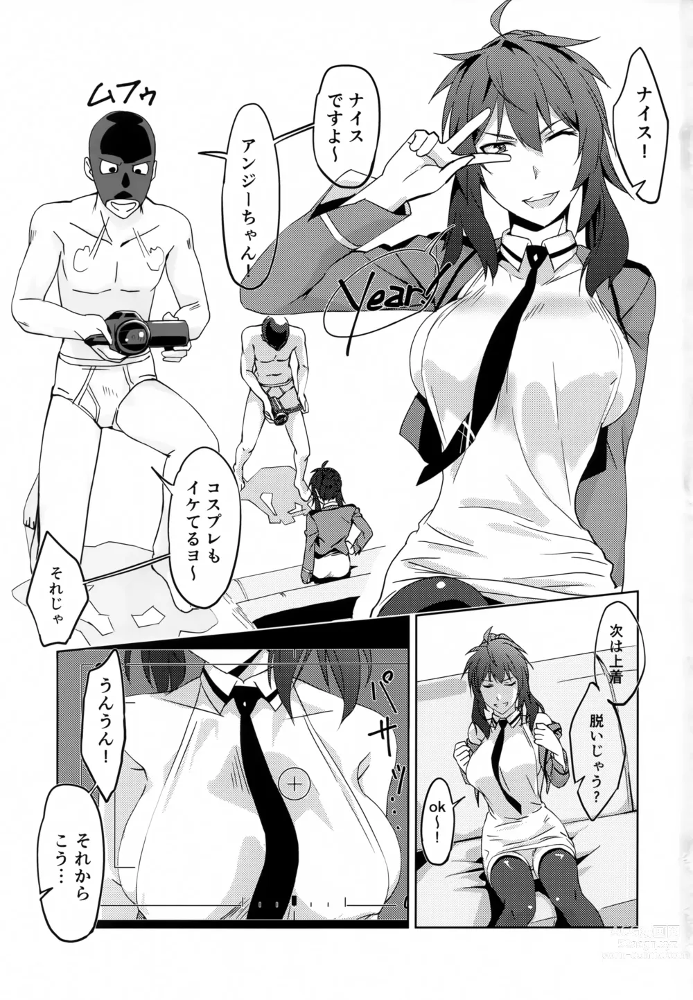 Page 2 of doujinshi Shiro OnePi wa Yaburenai ~Mahouka Nantoka no Satsuei Kai~