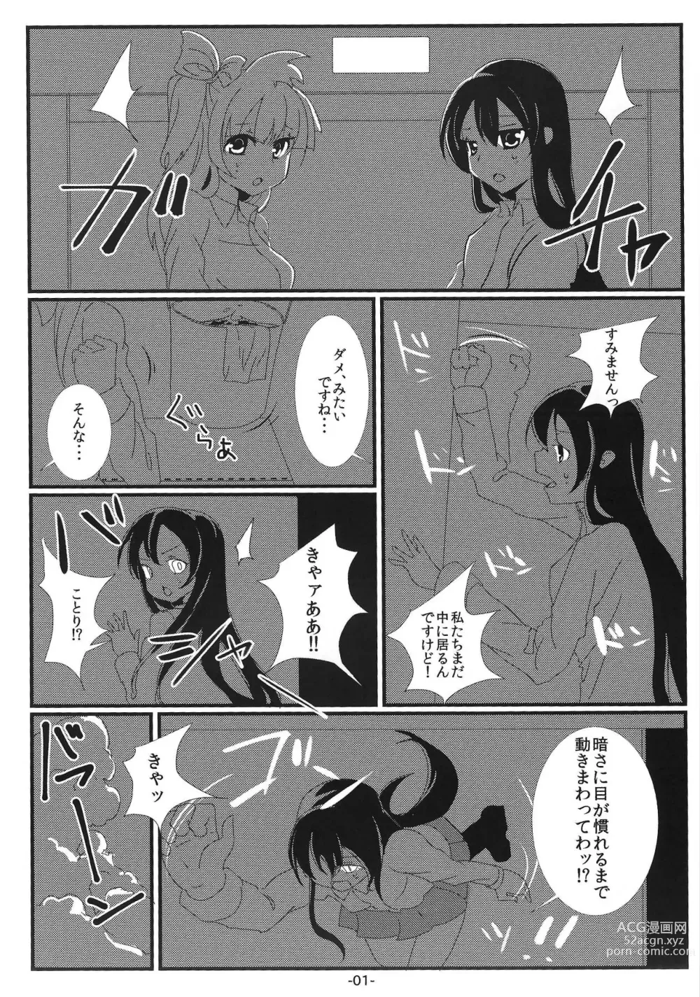 Page 2 of doujinshi Wakuwaku KotoUmi Land