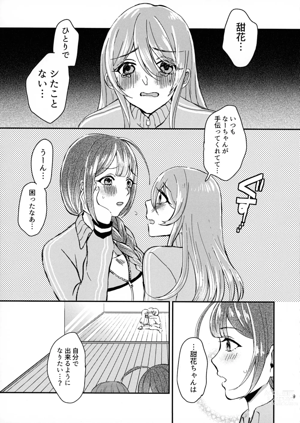 Page 8 of doujinshi Tenka to Chiyuki no Himitsu Lesson