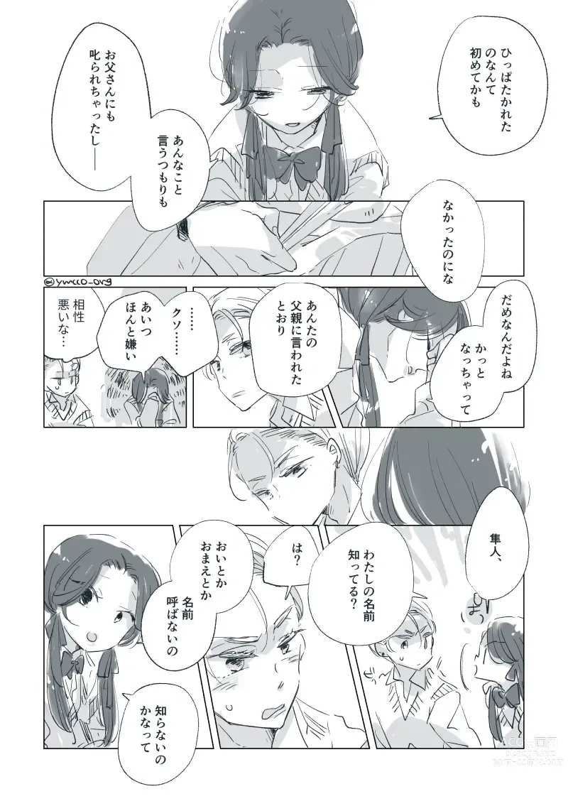 Page 13 of doujinshi Dear Dear Destinys Watch [Omegaverse] #32: The eldest daughter's turn in Momose's family