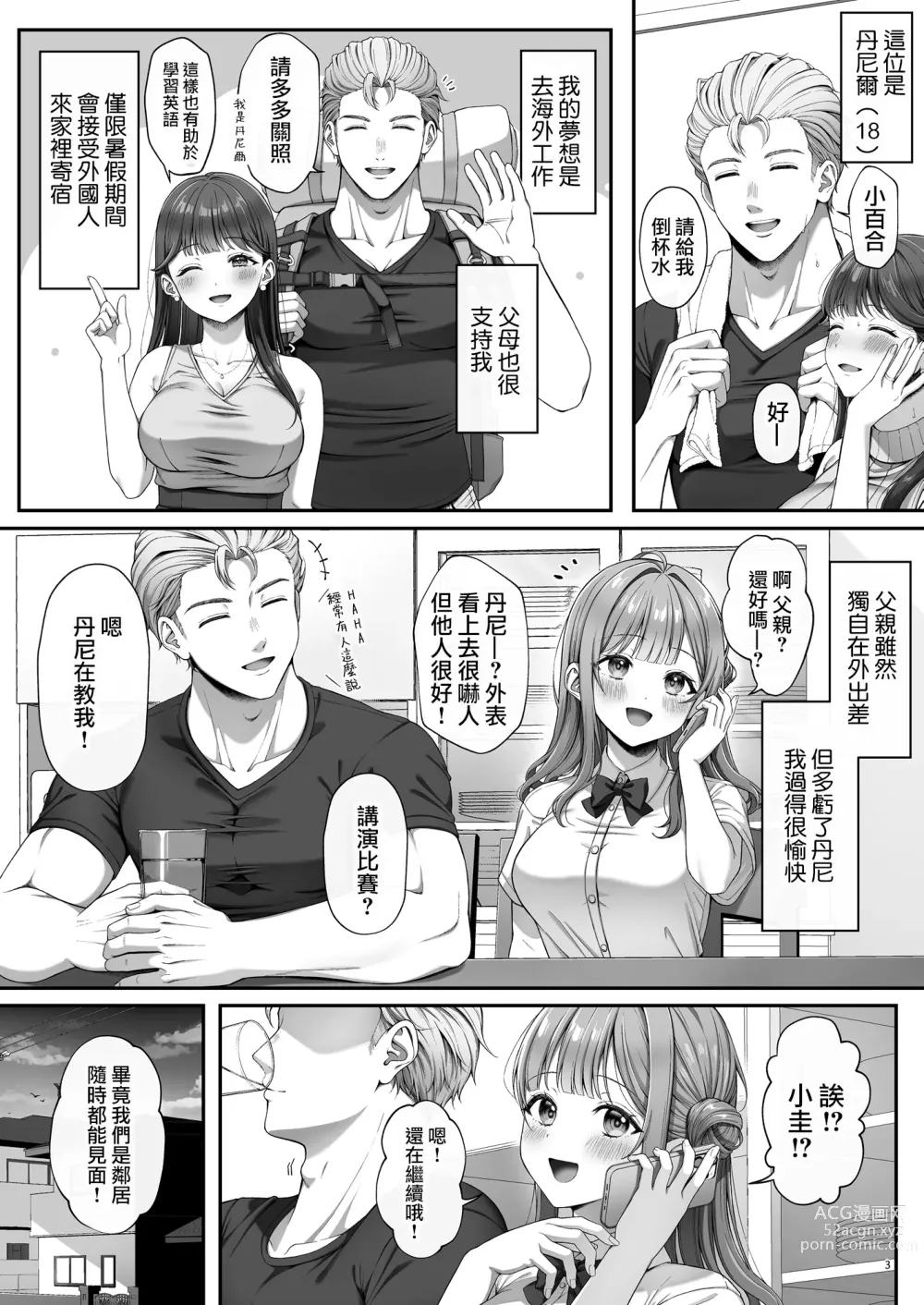 Page 5 of doujinshi Summer Time Homestay ni Kita Dekachin Ryuugakusei ni Kaihatsu sareta Shojo