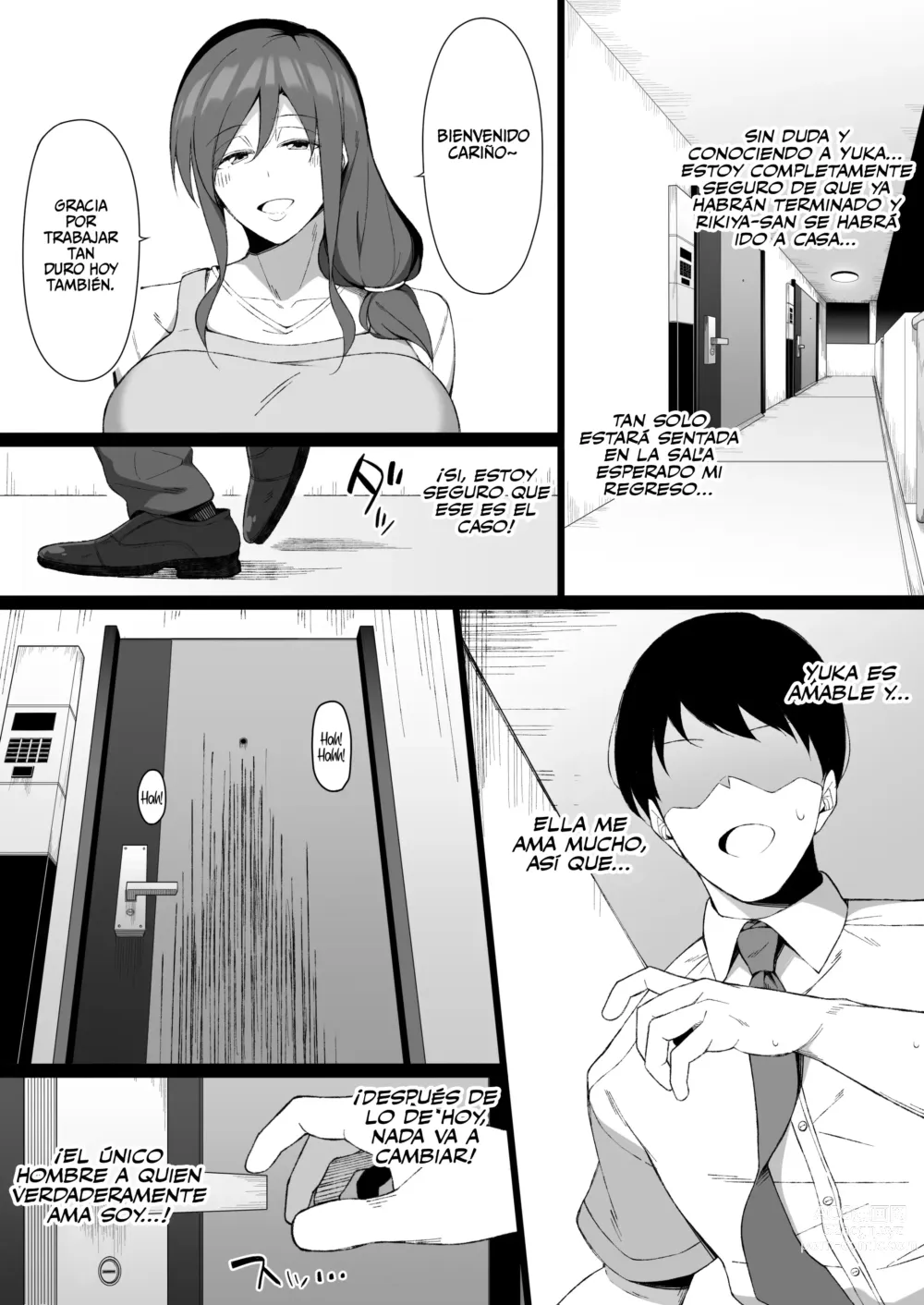 Page 18 of doujinshi La Degeneración Moral de una Ama de Casa Impuesta por un Hombre + Extra