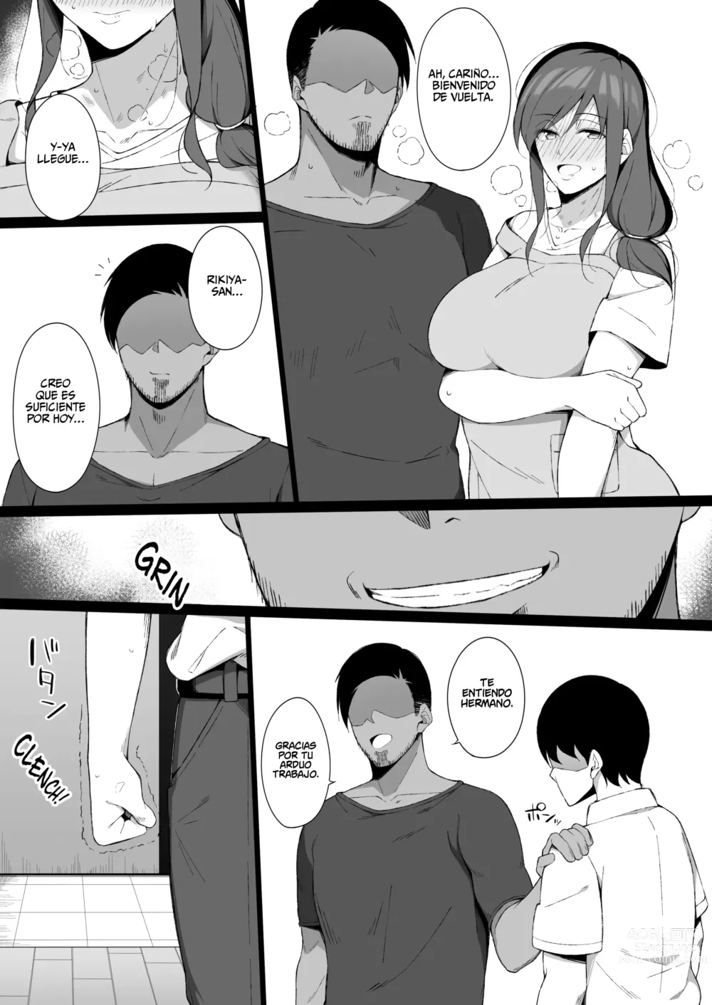 Page 21 of doujinshi La Degeneración Moral de una Ama de Casa Impuesta por un Hombre + Extra