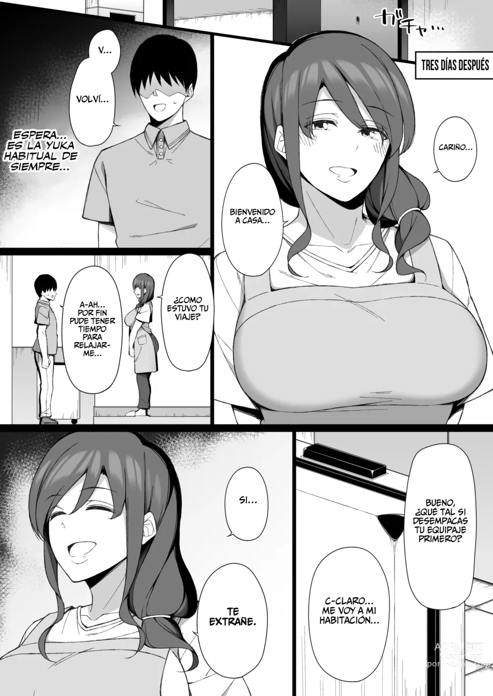 Page 35 of doujinshi La Degeneración Moral de una Ama de Casa Impuesta por un Hombre + Extra