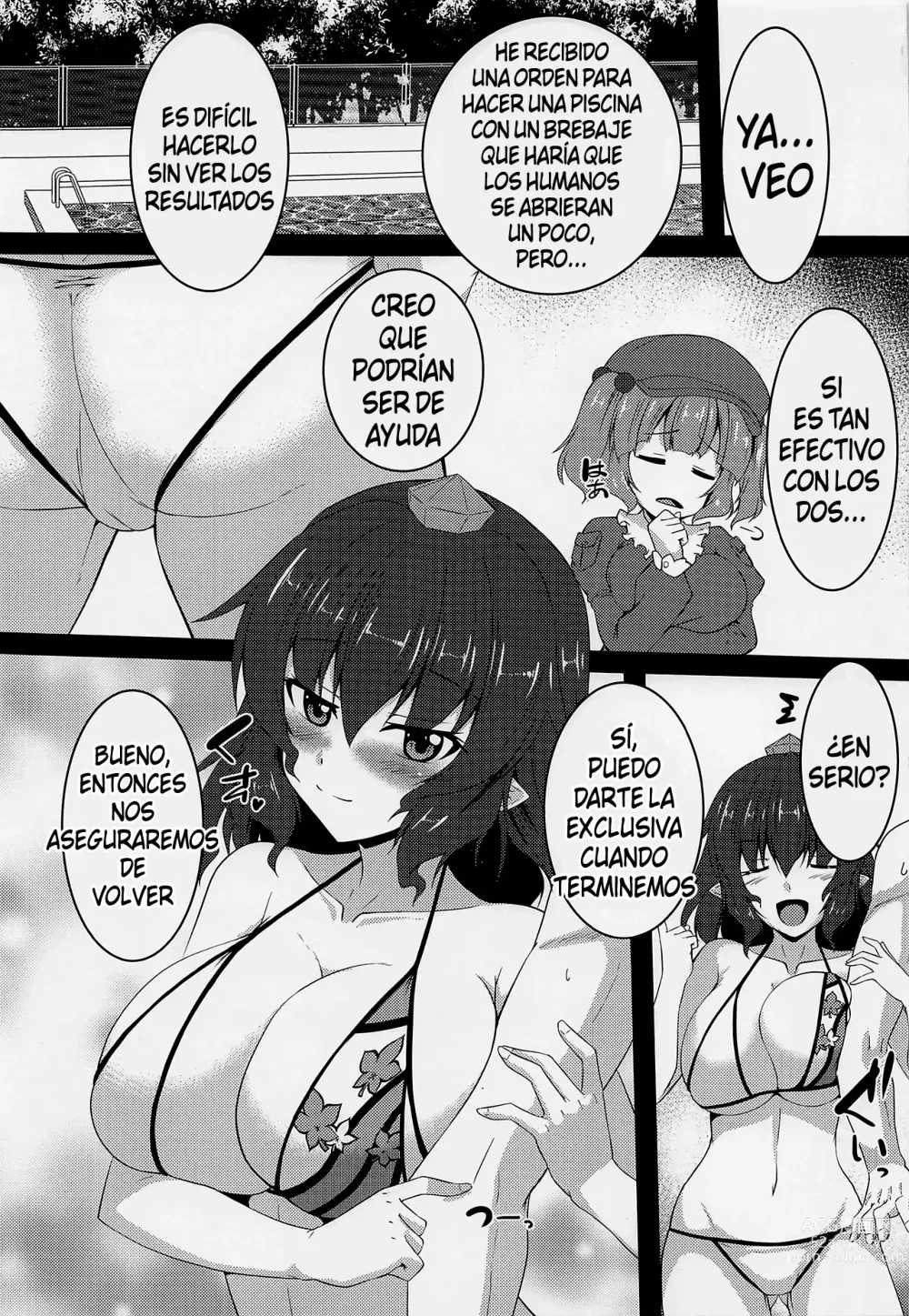 Page 20 of doujinshi Ayaya to Kisetsu Hazure no Pool H