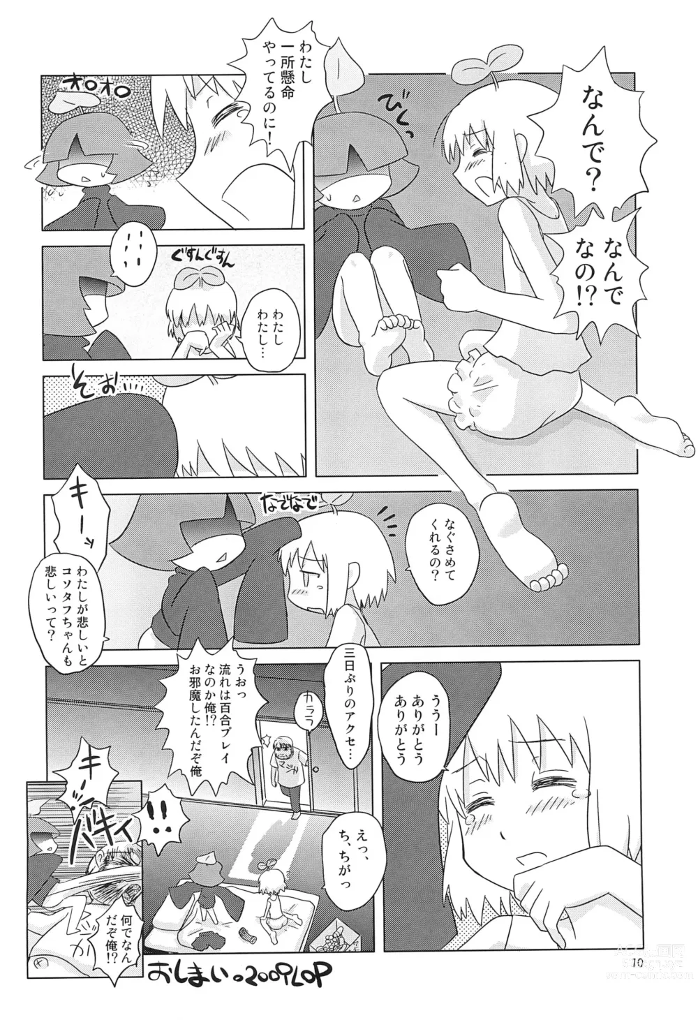 Page 10 of doujinshi Futasoko-bon (Kari) HEAVY MAINTENANCE GIRL