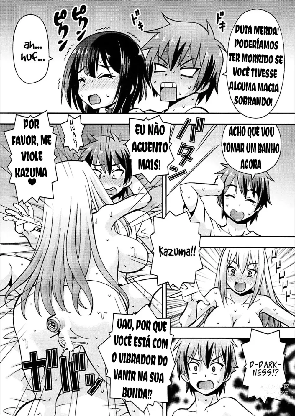 Page 28 of doujinshi Ero Subarashii Sekai ni Nakadashi o! 4