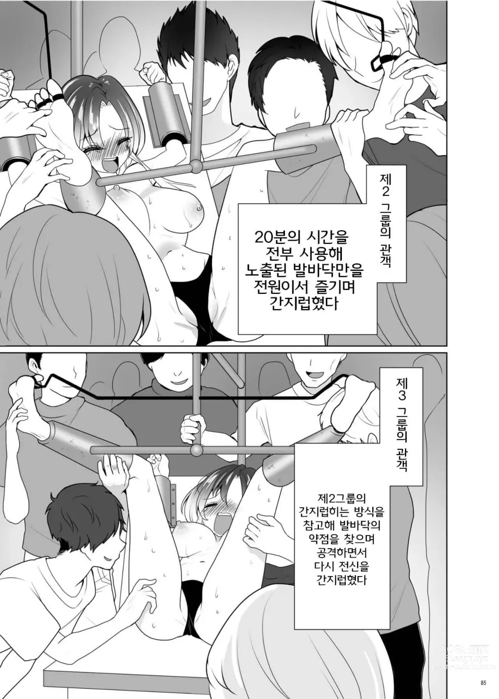 Page 83 of manga 간지럼 패러독스 -시나다 아오이-