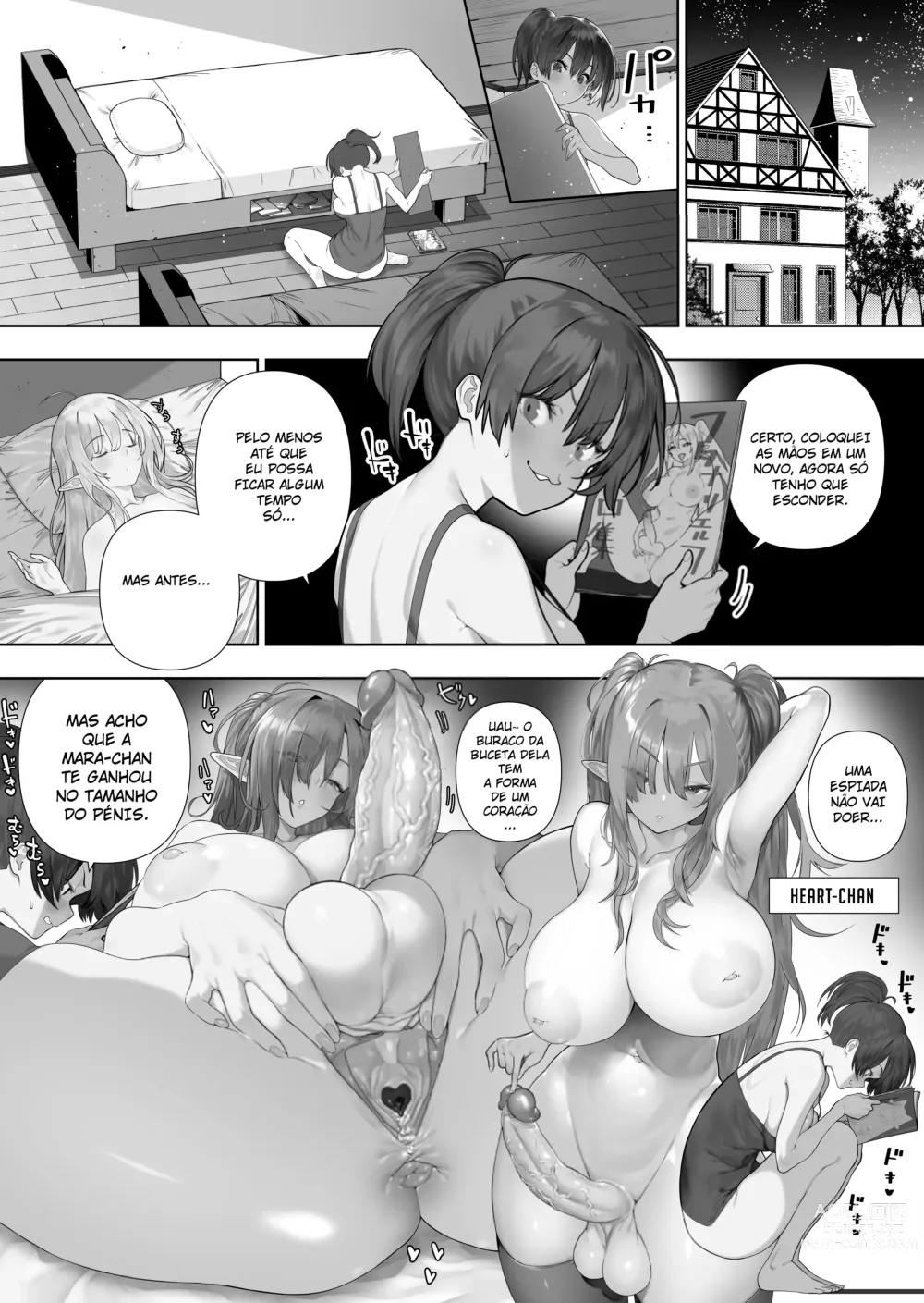 Page 140 of doujinshi Futanari no Elf