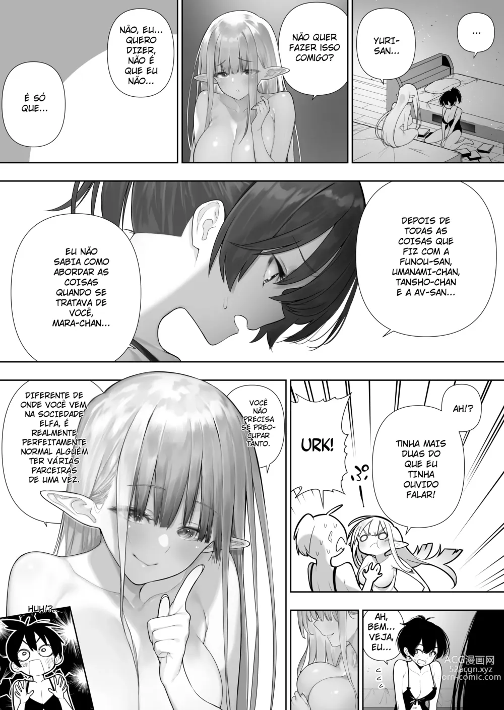 Page 144 of doujinshi Futanari no Elf