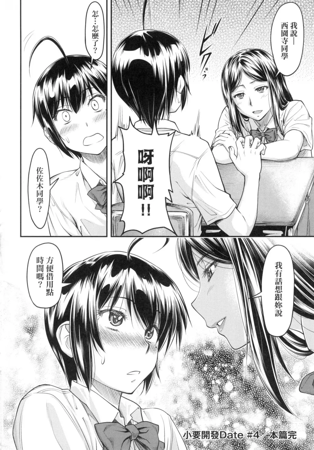 Page 100 of manga 小要開發Date 上 (decensored)