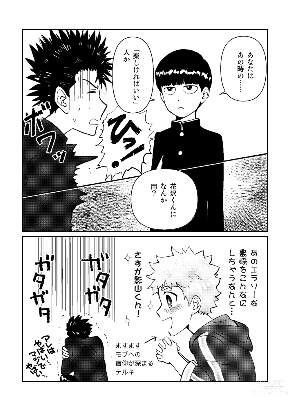 Page 13 of doujinshi SHIMAZAKI×TERUKI WEB LOG BOOK