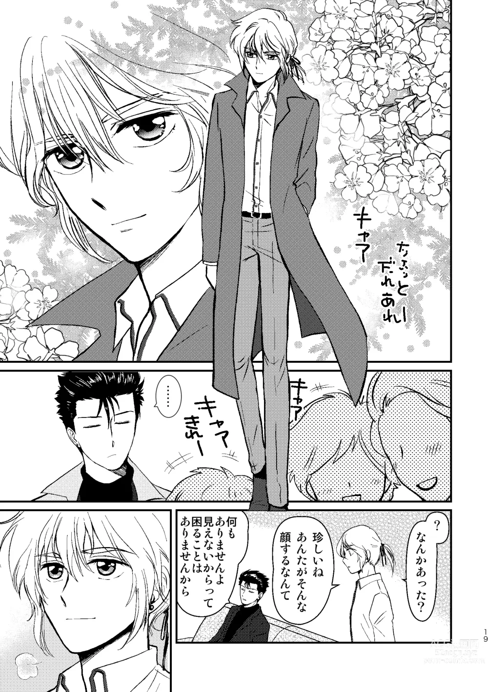 Page 21 of doujinshi SHIMAZAKI×TERUKI WEB LOG BOOK