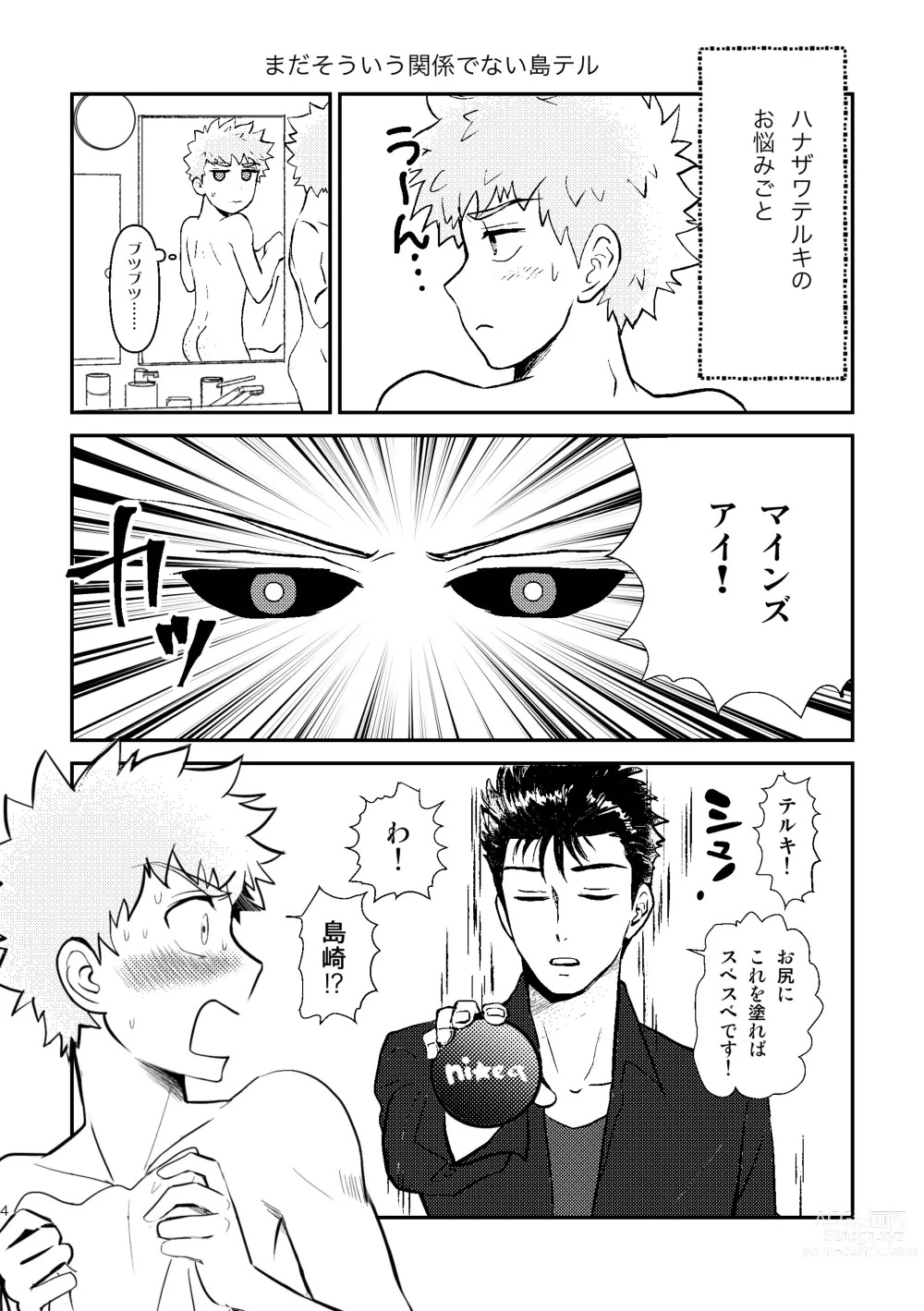 Page 6 of doujinshi SHIMAZAKI×TERUKI WEB LOG BOOK