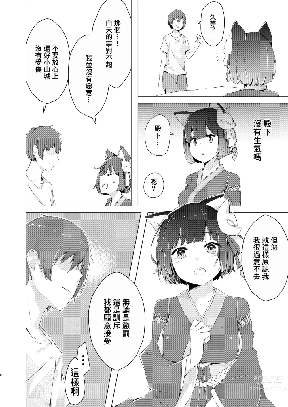 Page 3 of doujinshi 小山城懲罰本